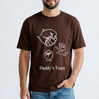 Custom Rock Paper Scissors Shirt for Dad