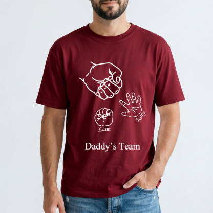 Custom Rock Paper Scissors Shirt for Dad