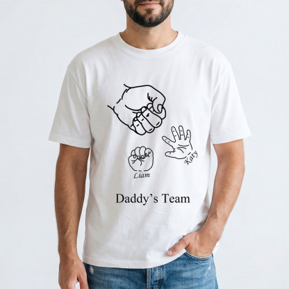 Custom Rock Paper Scissors Shirt for Dad