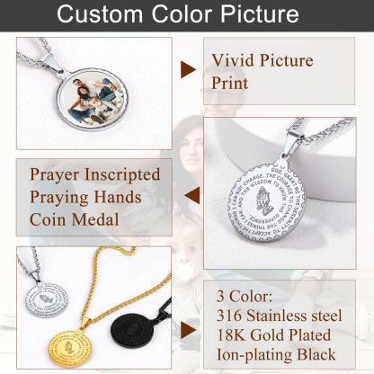 Personalized Bible Verse Necklaces for Men Women