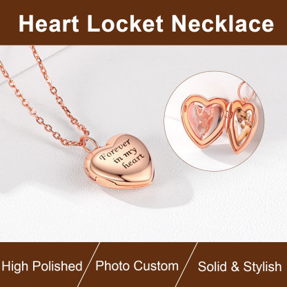 Personalized Photo Necklace for Women