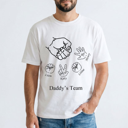 Custom Rock Paper Scissors Shirt for Dad