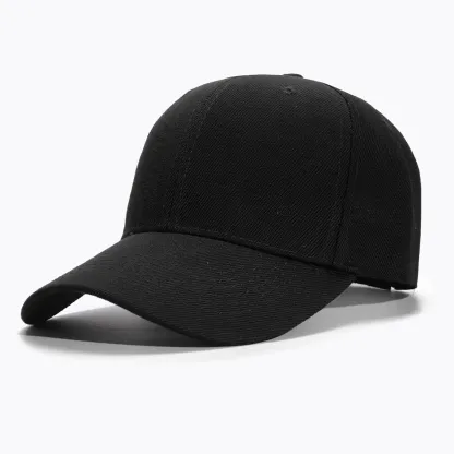 Custom black Hat Baseball Cap with Embroidery 