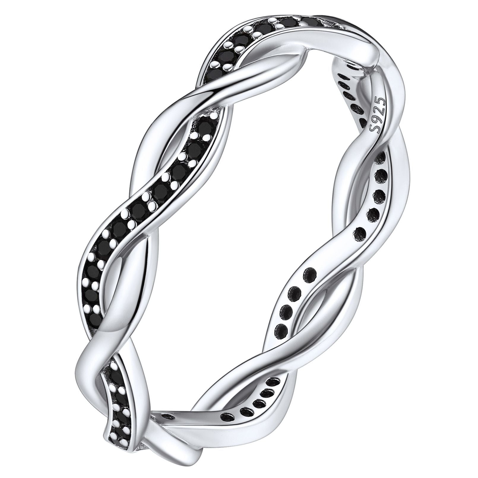 Flash Sale Sterling Silver Twisted Band Ring
