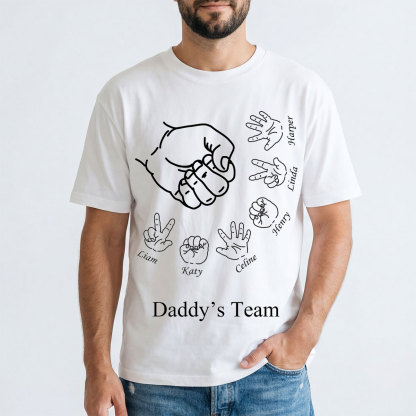 Custom Rock Paper Scissors Shirt for Dad