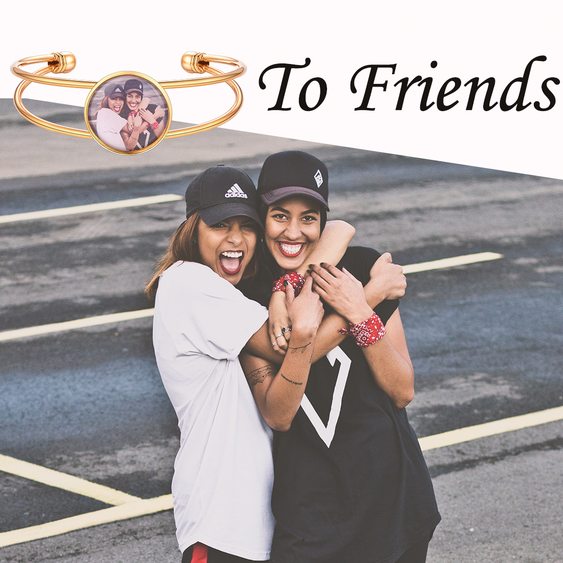 Personalized Photo Bracelets for Women