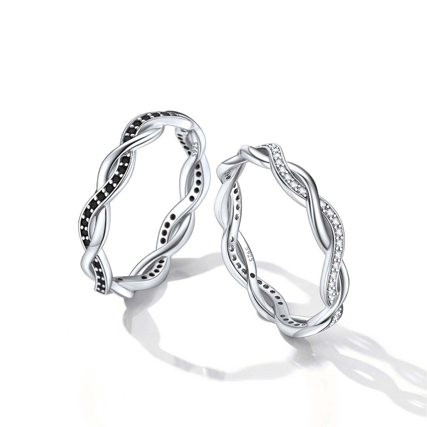Flash Sale Sterling Silver Twisted Band Ring