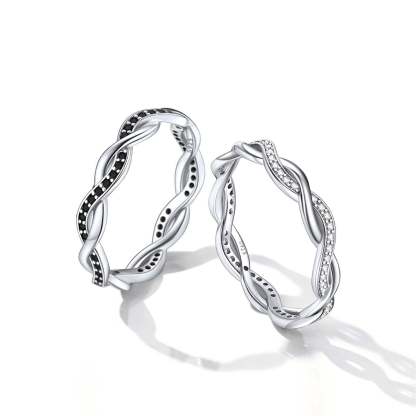 Flash Sale Sterling Silver Twisted Band Ring