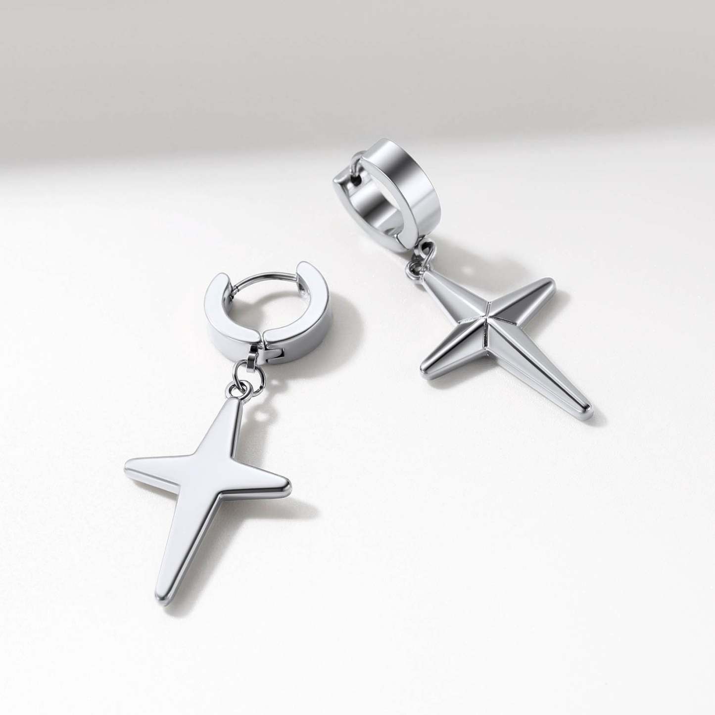 Flash Sale Star Hoop Dangle Drop Earrings for Women