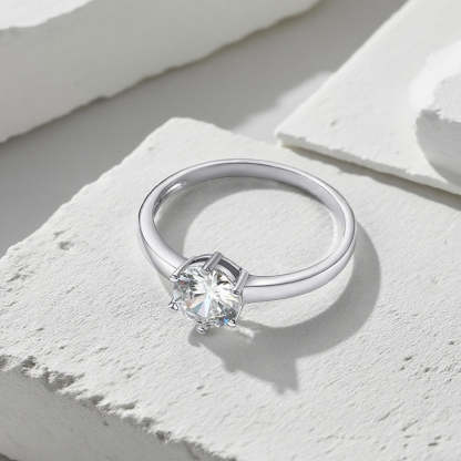 925 Sterling Silver Promise Rings for Couple with CZ for Women