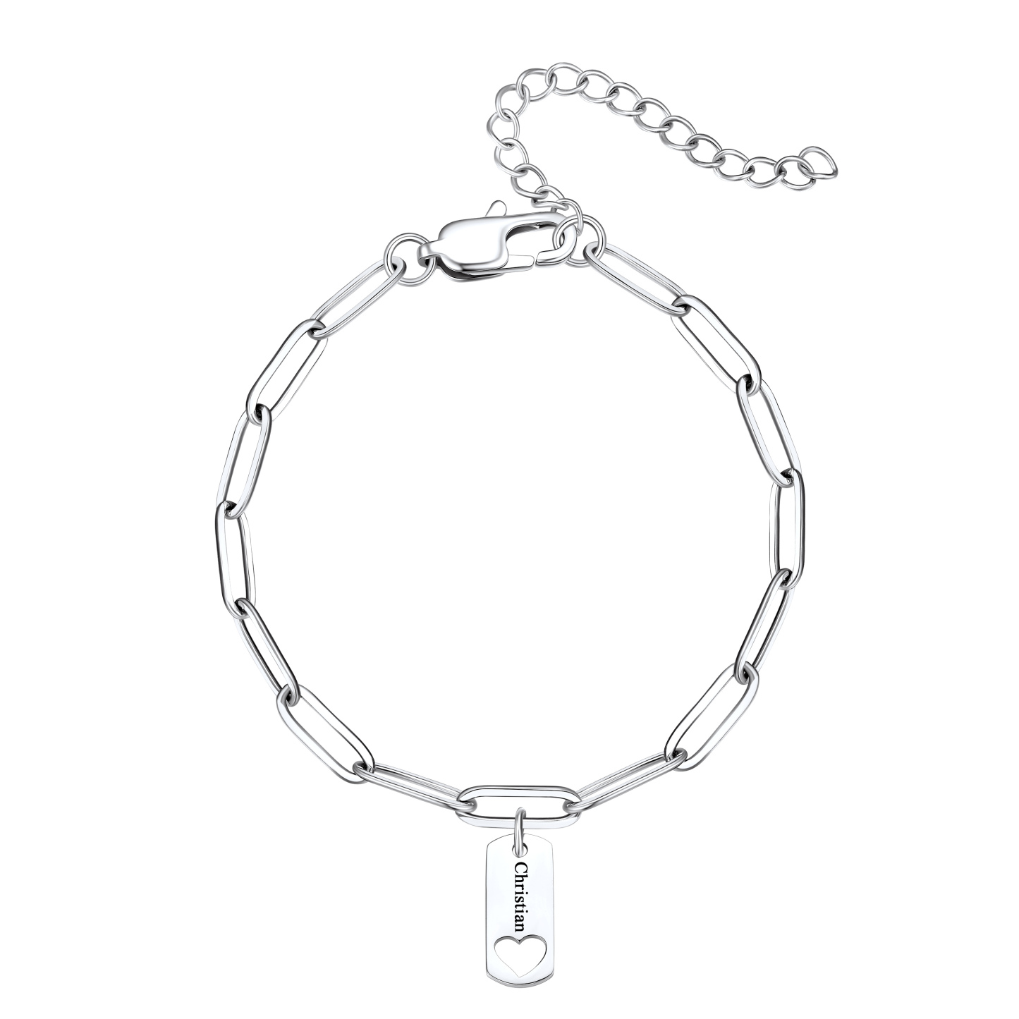 Personalized Engraved Name Bracelet for Men & Women