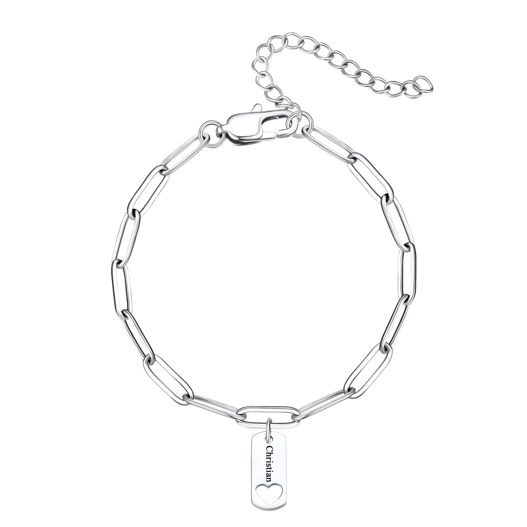 Personalized Engraved Name Bracelet for Men & Women