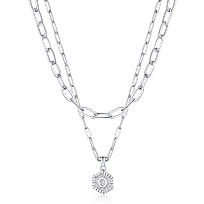 Hypoallergenic 18K Gold  Name Initial Necklaces For Women