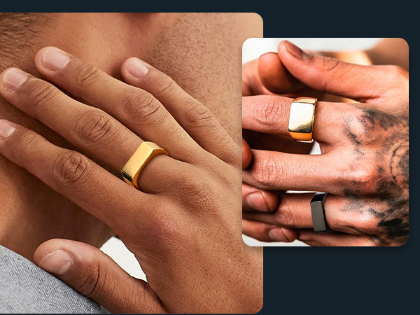 Custom Engraved Signet Ring