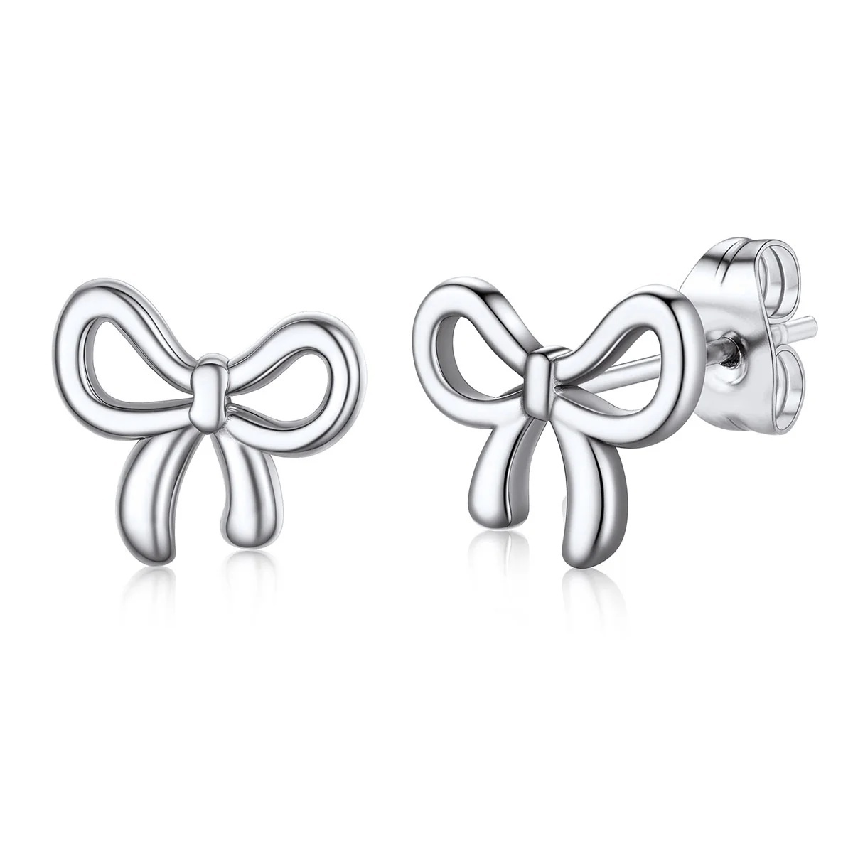 Bow Ribbon Studs Earring for Women