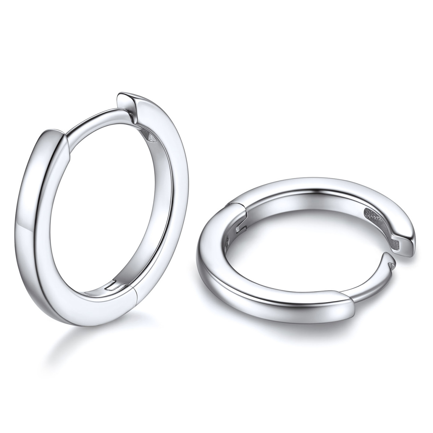 925 Sterling Silver Small Hoop Earrings Cartilage Huggie Earrings