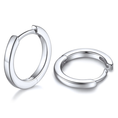 925 Sterling Silver Small Hoop Earrings Cartilage Huggie Earrings