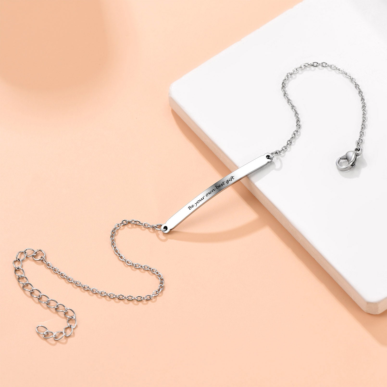 Name Bar Anklet occasion