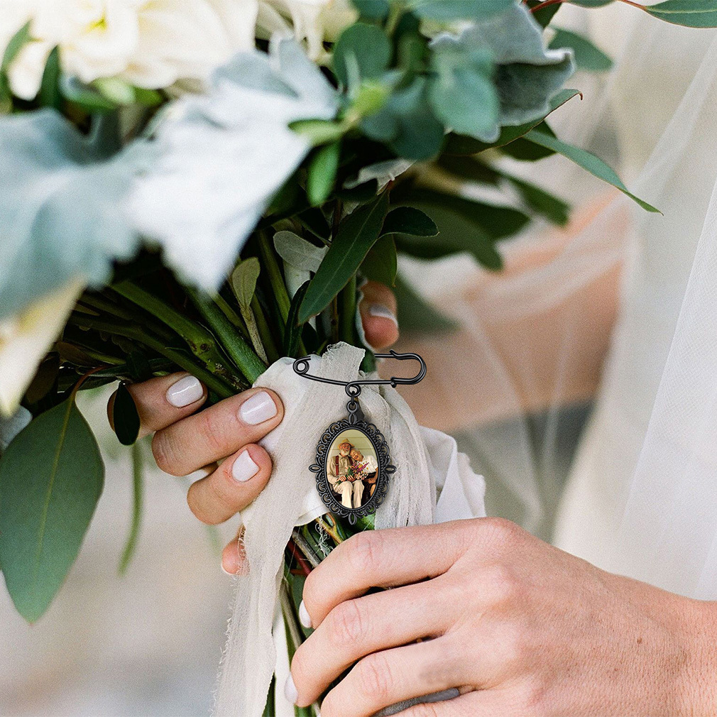 Wedding Bouquet Photo Charms