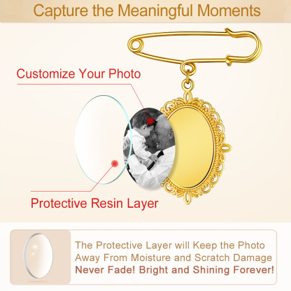 custom Wedding Bouquet Photo Charms 