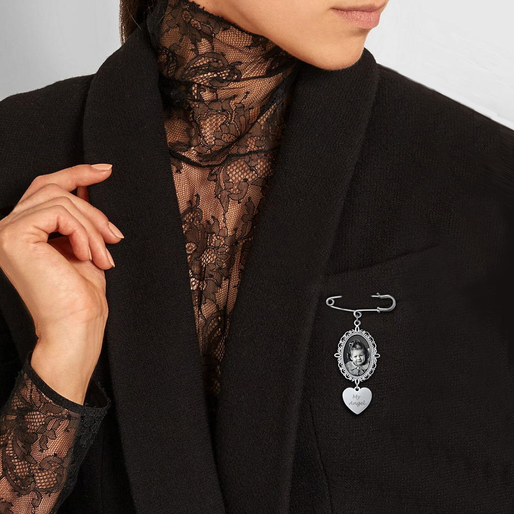 Custom Photo Charms Pendant Pins