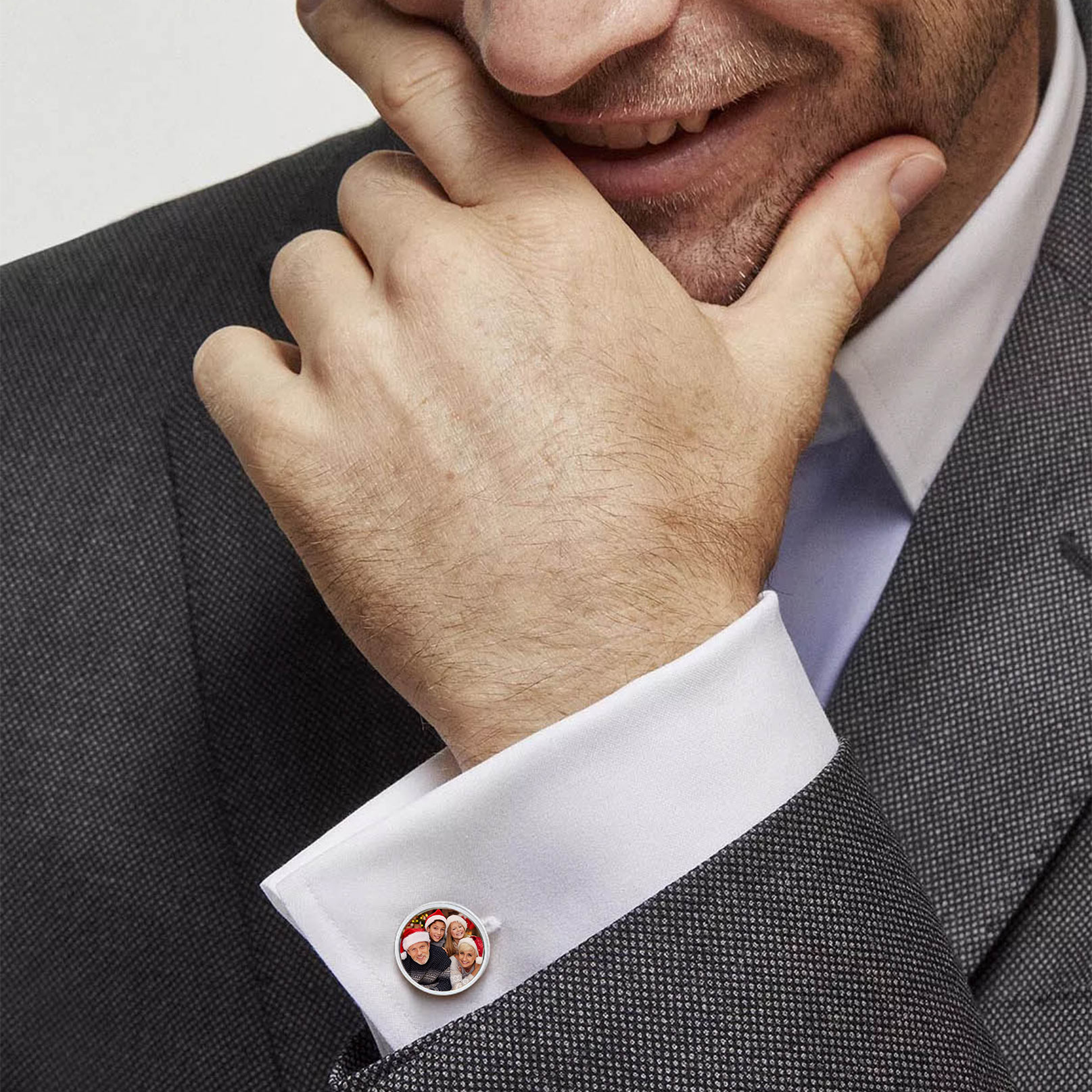 Personalized Photo Cufflinks for Men