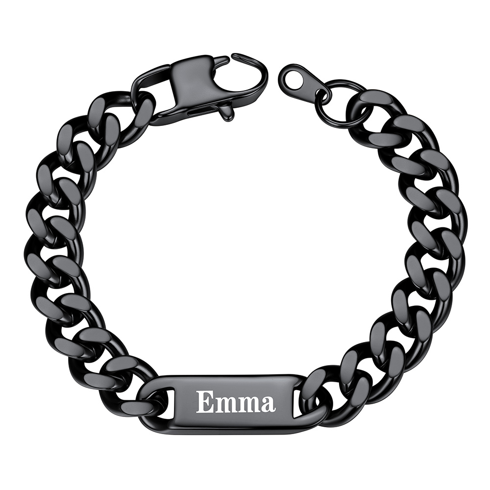 Personalized Multi-Name Bracelet with Engravable Bars