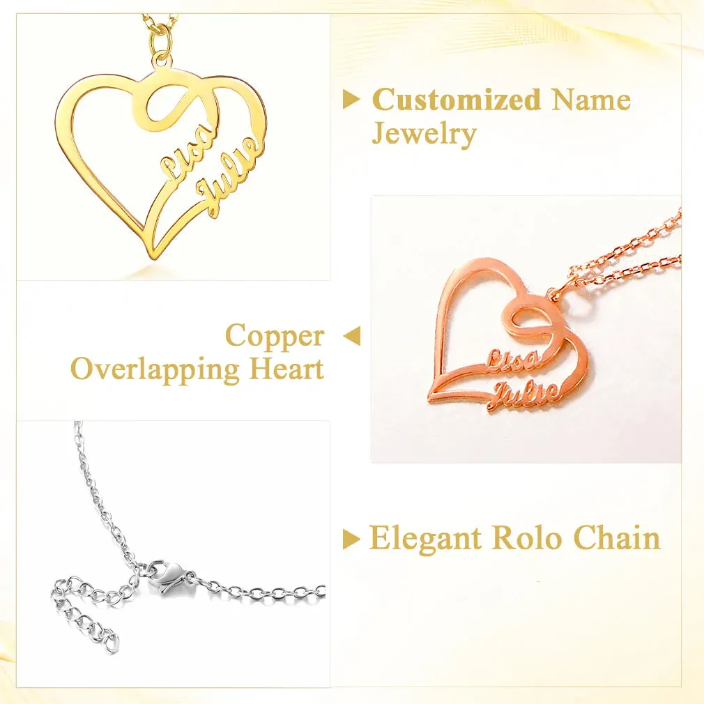 Personalized Heart Name Necklace