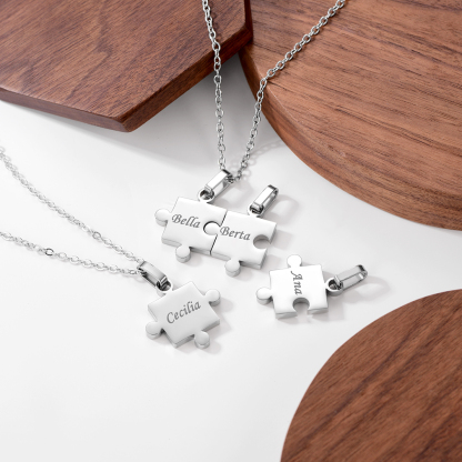Custom Matching Puzzle BFF Necklace occasion