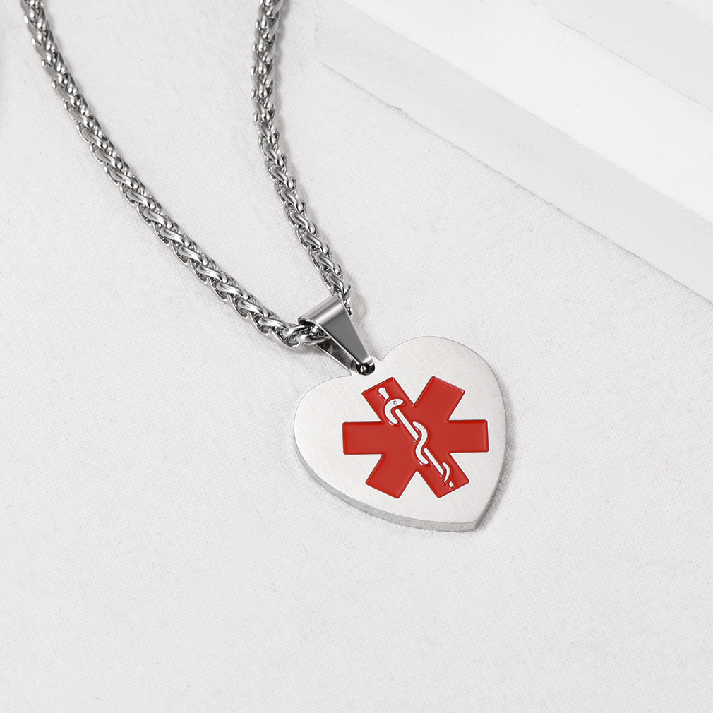 Custom Engraved Medical Alert Necklace occasion