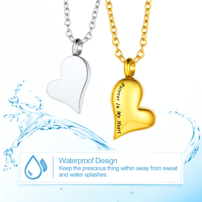 Personalized Engraved Cremation Urn Necklaces for Ashes 