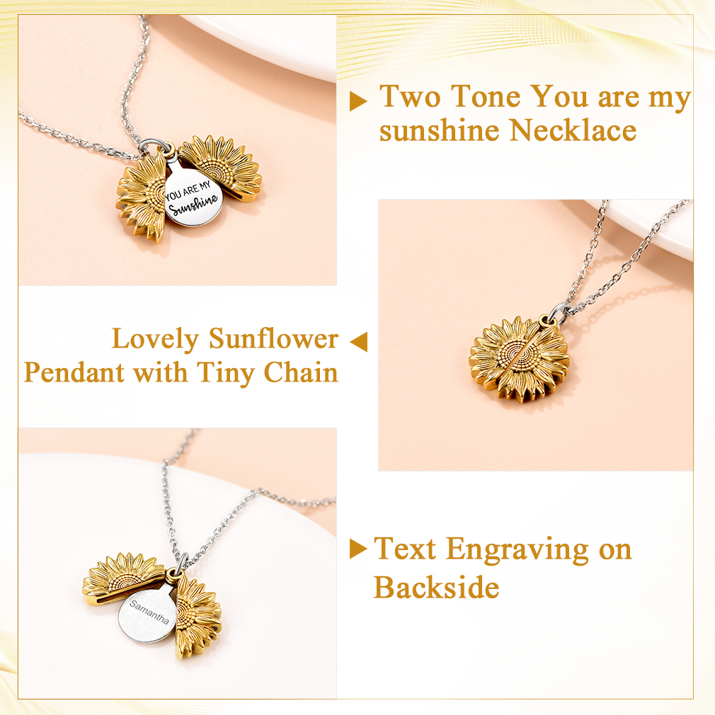 Custom Engraved Necklace for Women 