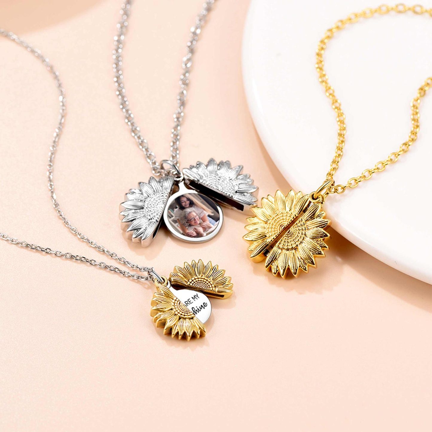 Sunflower Necklace