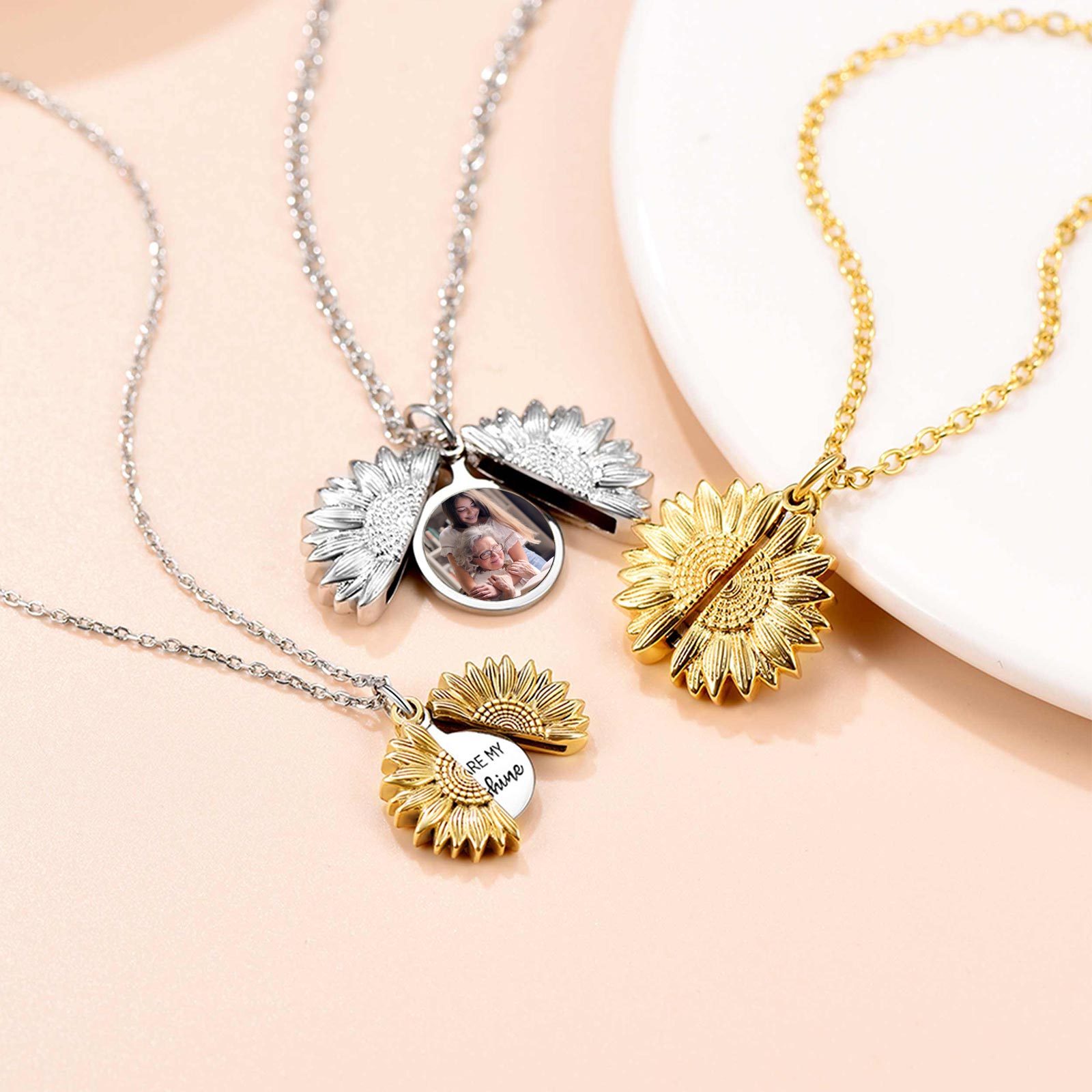 Sunflower Necklace