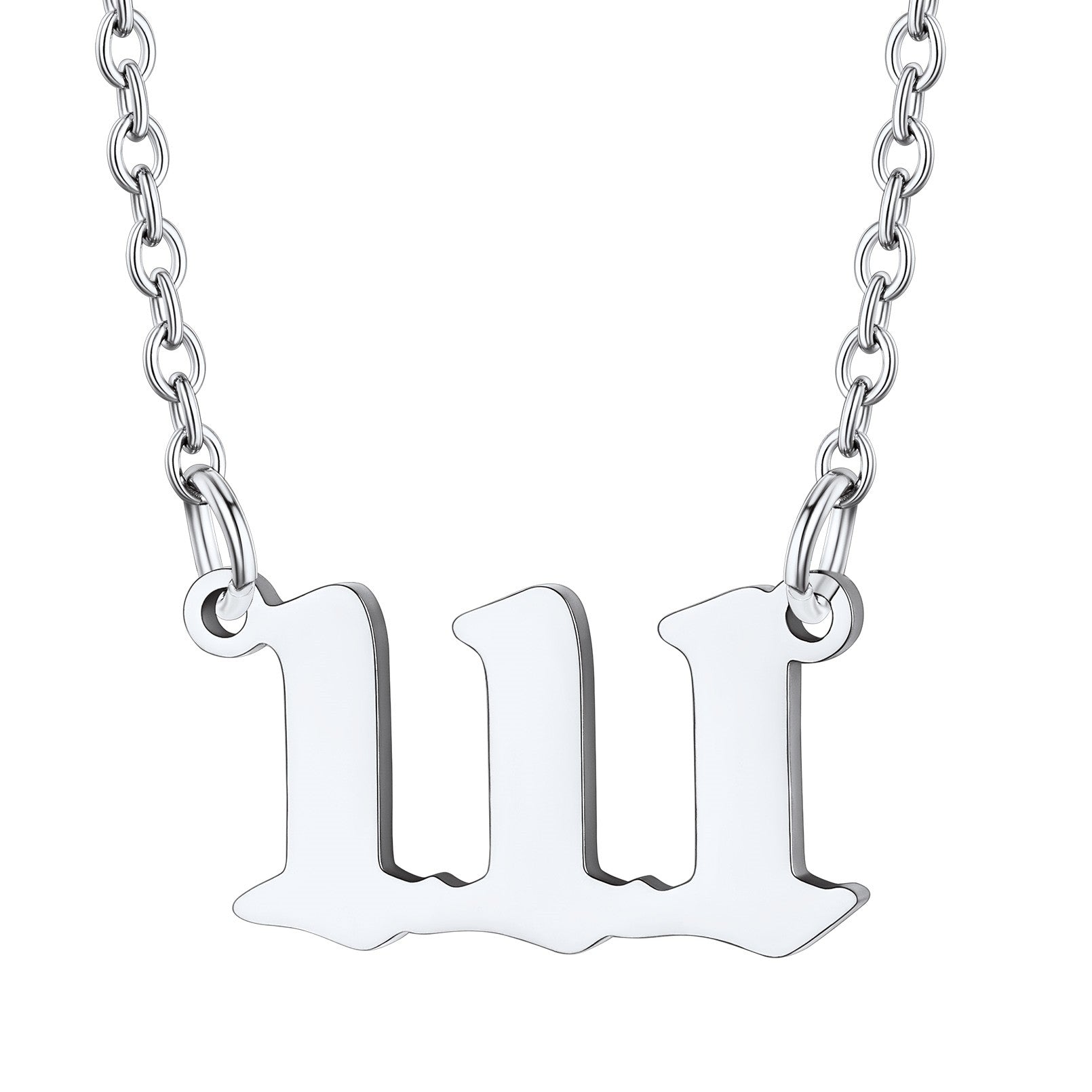 Personalized Angel Number Necklace for Women