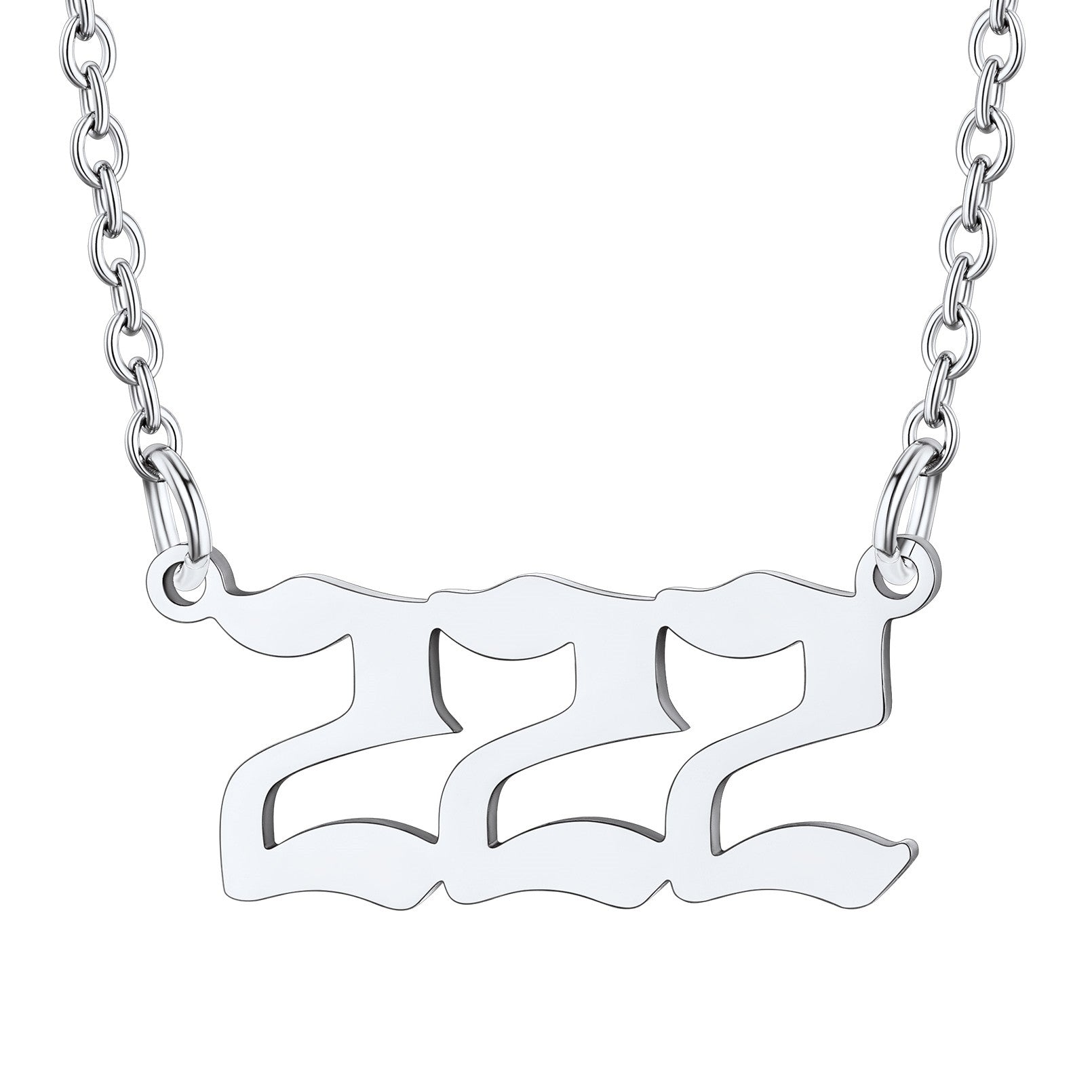 Personalized Angel Number Necklace for Women