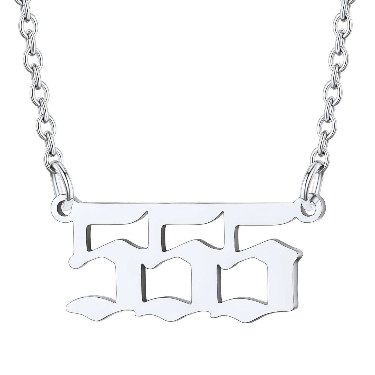 Personalized Angel Number Necklace for Women