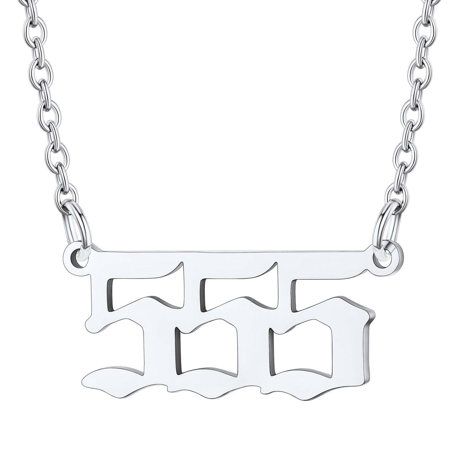 Personalized Angel Number Necklace for Women