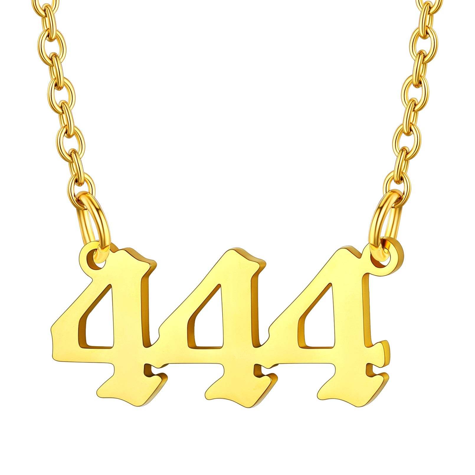 Personalized Angel Number Necklace for Women