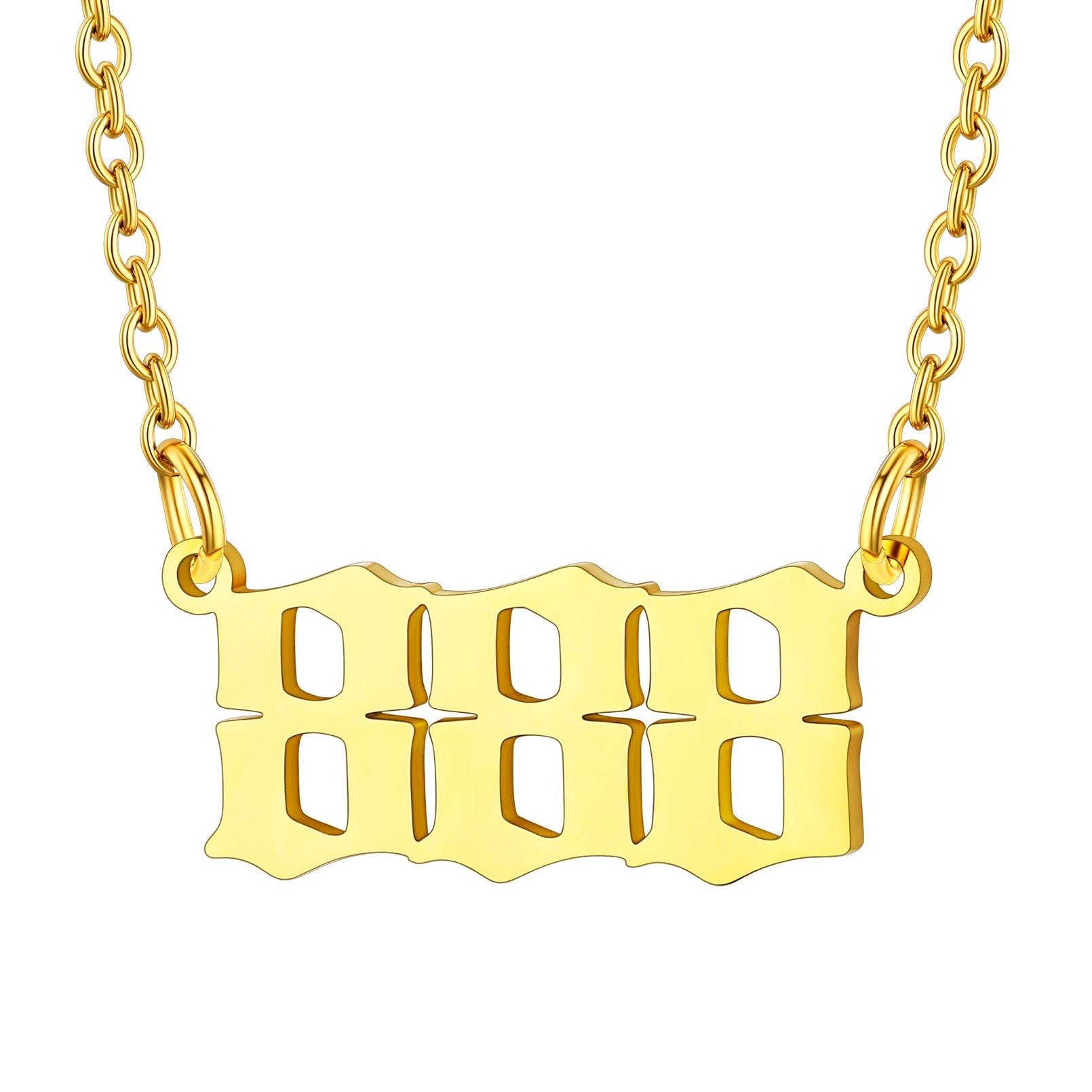 Personalized Angel Number Necklace for Women