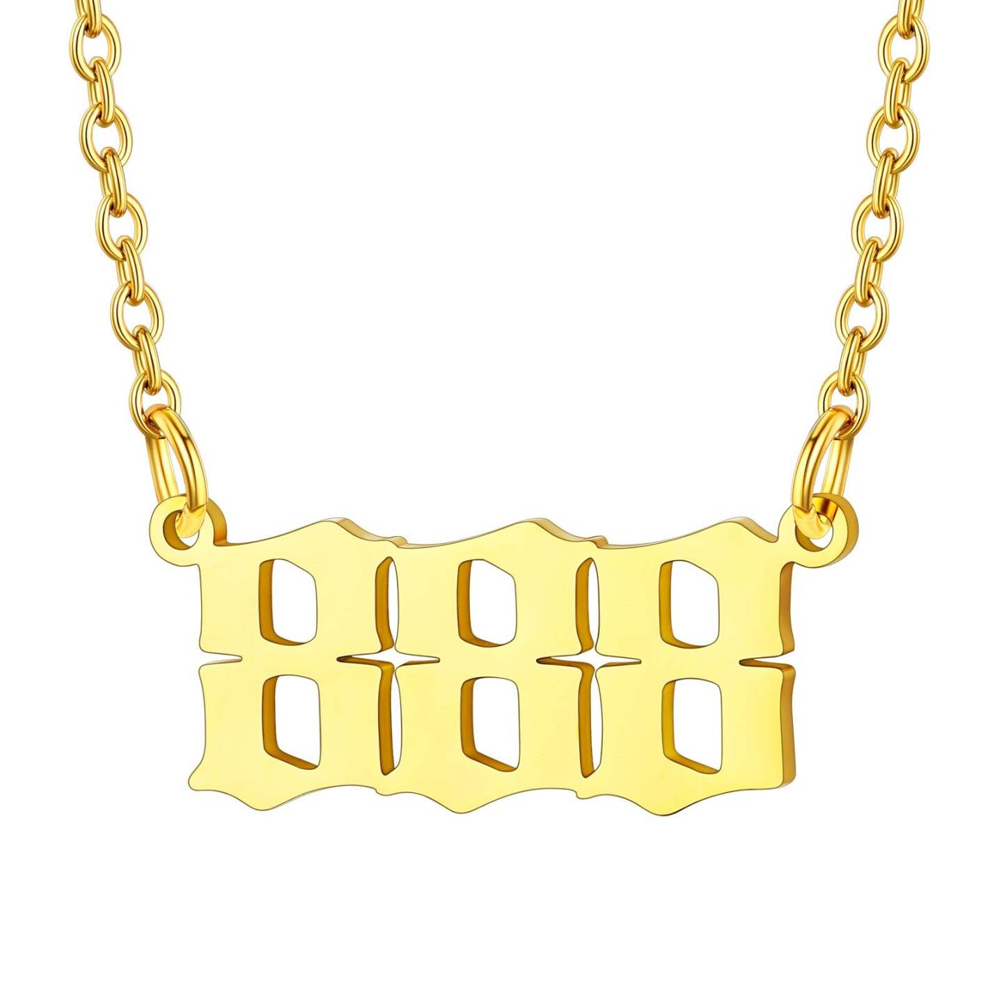 Personalized Angel Number Necklace for Women