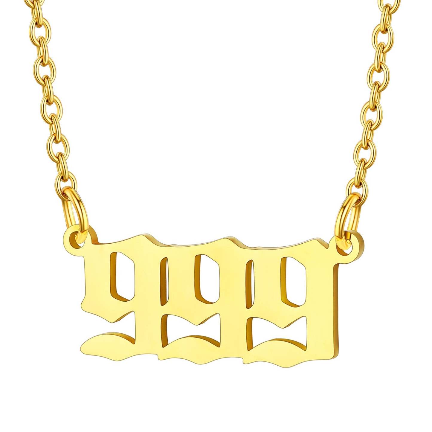 Personalized Angel Number Necklace for Women