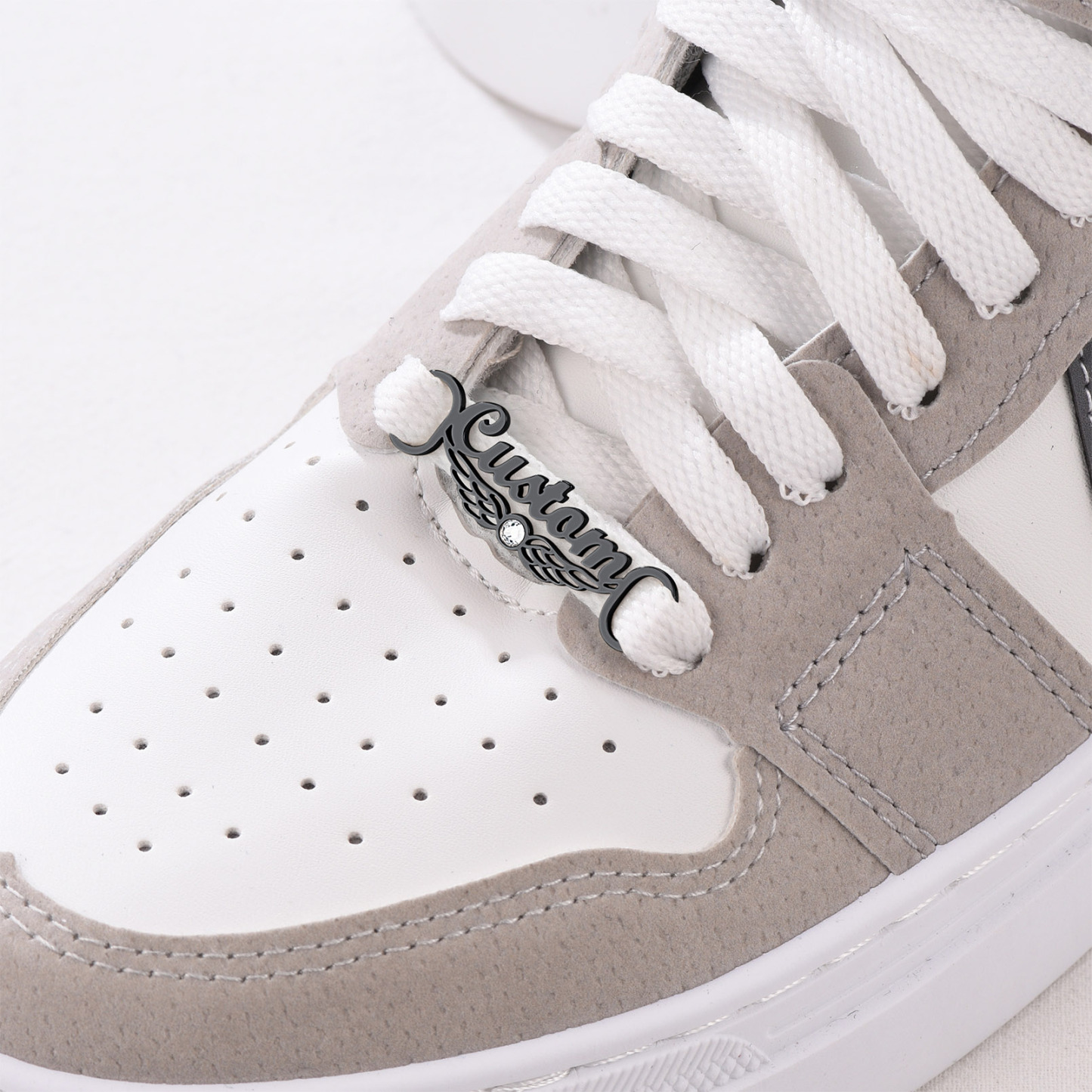 Personalized Name Shoe Buckle 2Pcs Decorations Shoelace Charm