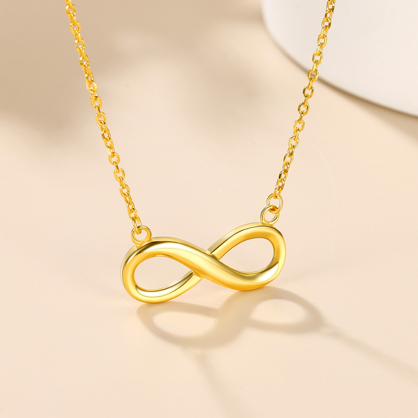 Personalized 925 Sterling Silver Infinity Name Necklace for Women gold occasion