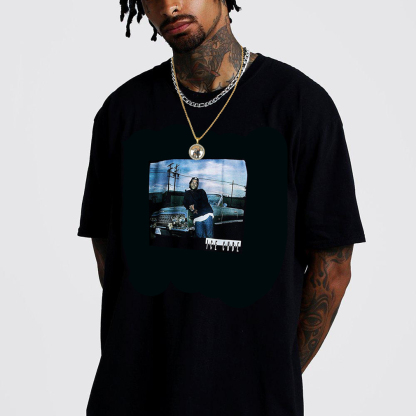 Custom Photo Pendant Necklace for Men Women model