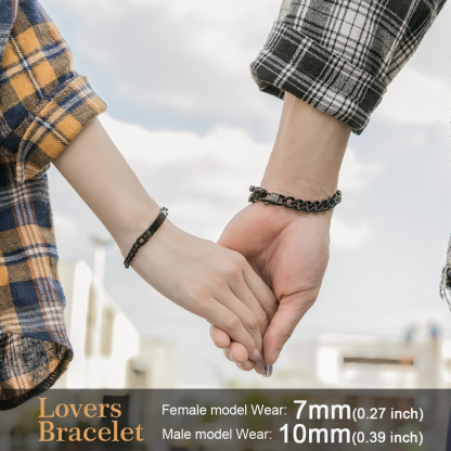 Name Engraved Custom Cuban Link Chain ID Bracelet 