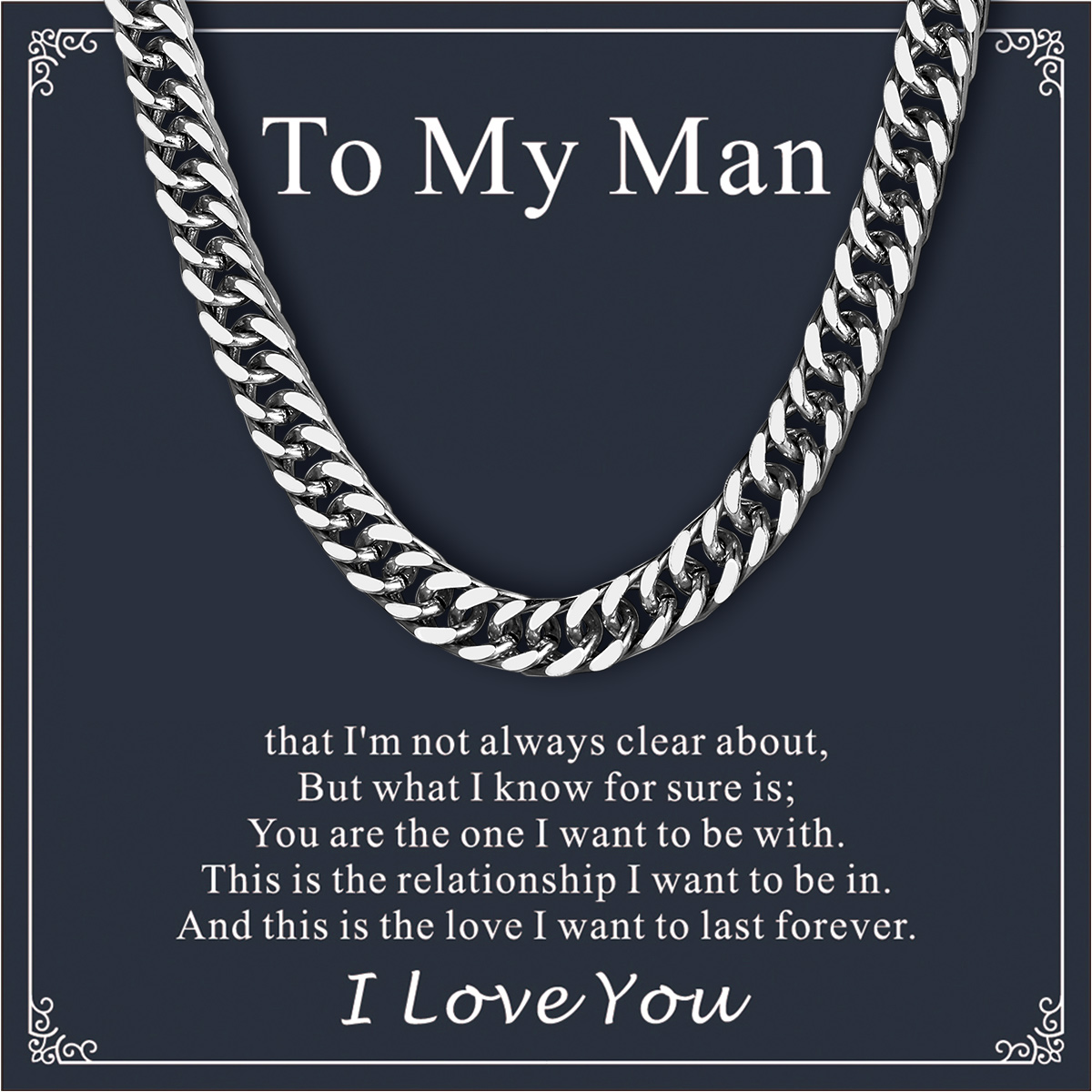 Miami Curb Link Lobster Claw Chain 5MM Stainless Steel