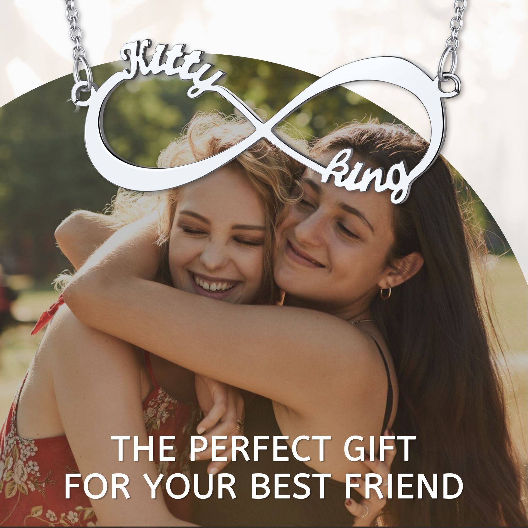 Infinity Name Necklace gift