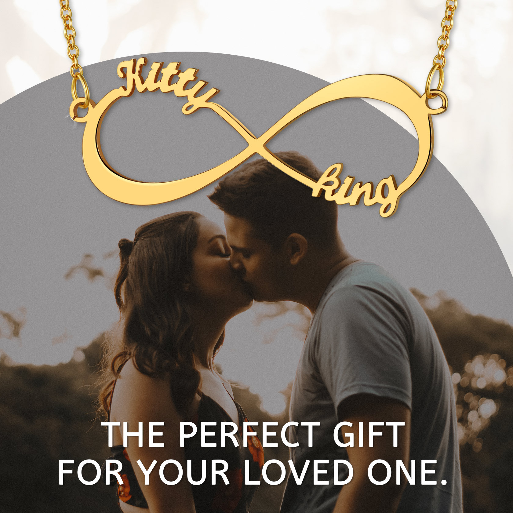 Personalized Infinity Name Necklace For Women gift