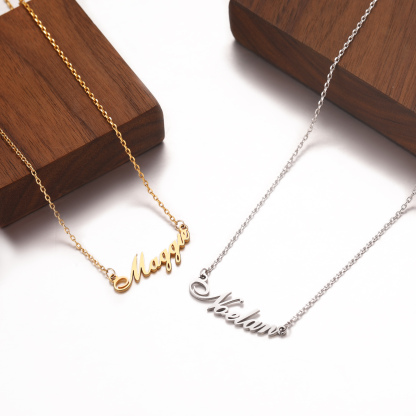 Custom 1-5 Names Choker Necklaces for Women collection